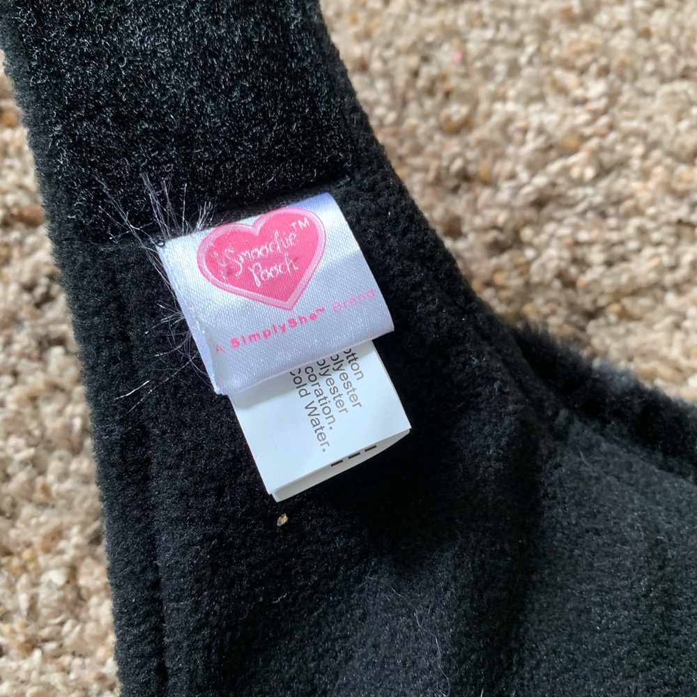 NWOT black quilted dog jacket - Picture 7 of 8